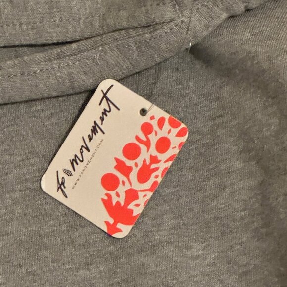 NWT Free People Movement All Star Logo Pants in Grey - Size XS - Picture 8 of 11